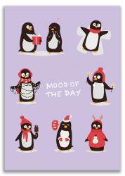 Пингвины. Mood of the day (Софт-тач тетрадь)