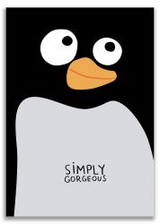 Пингвины. Simply gorgeous (Софт-тач тетрадь)