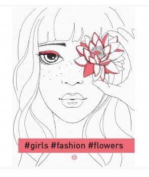 #girls#fashion#flowers
